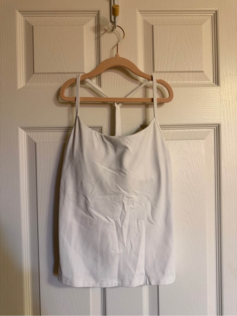 Lululemon Flow Y Tank Top Full Length - White